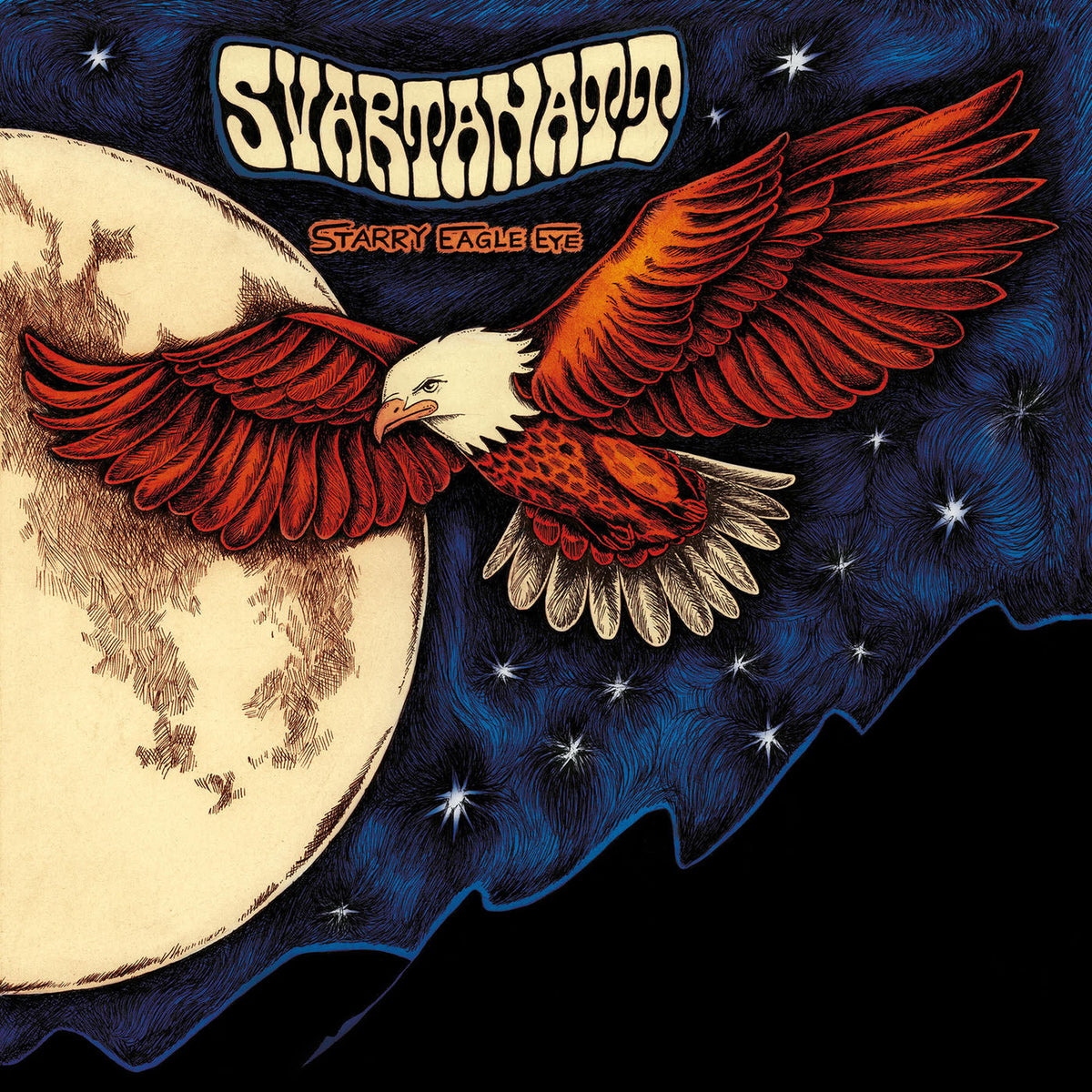 Svartanatt – Starry Eagle Eye vinyl record cover