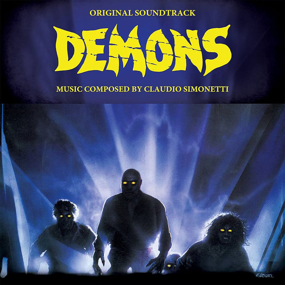 Claudio Simonetti – Demons vinyl record cover