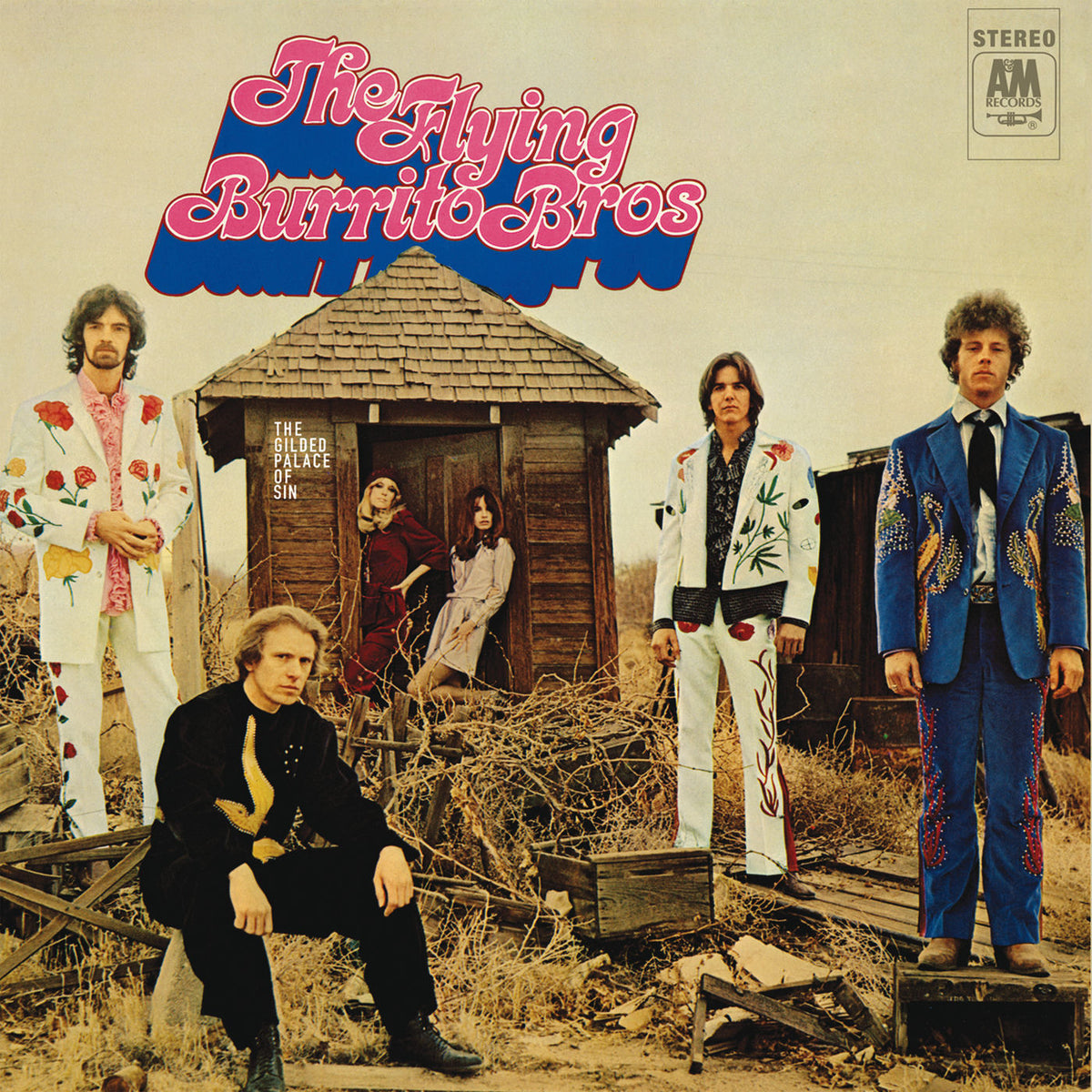 Flying Burrito Brothers – The Gilded Palace Of Sin vinyl record cover
