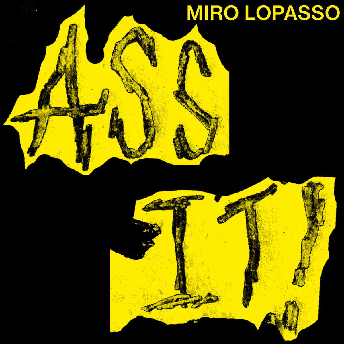 Miro Lopasso – Ass It! vinyl cover
