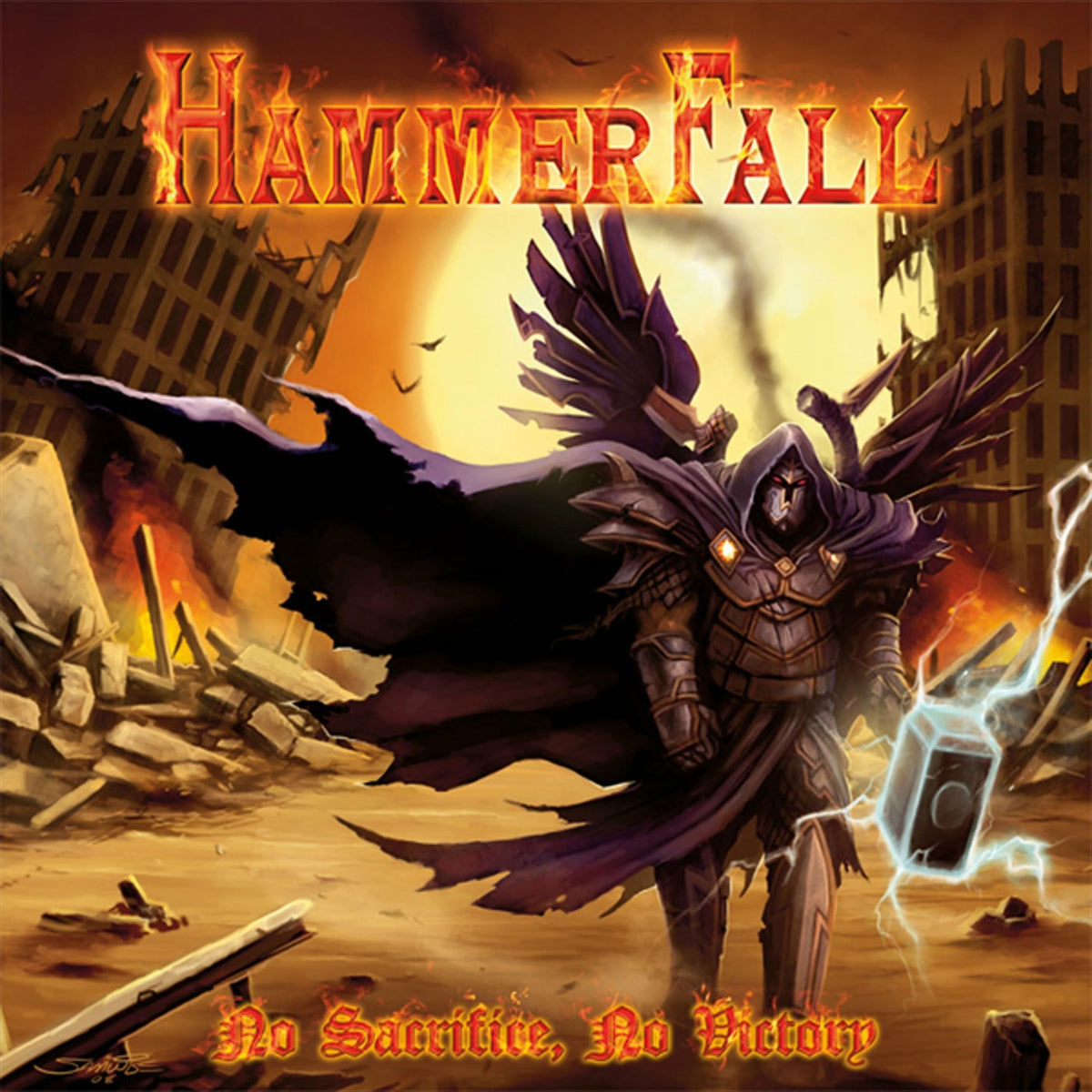 Hammerfall – No Sacrifice, No Victory vinyl cover