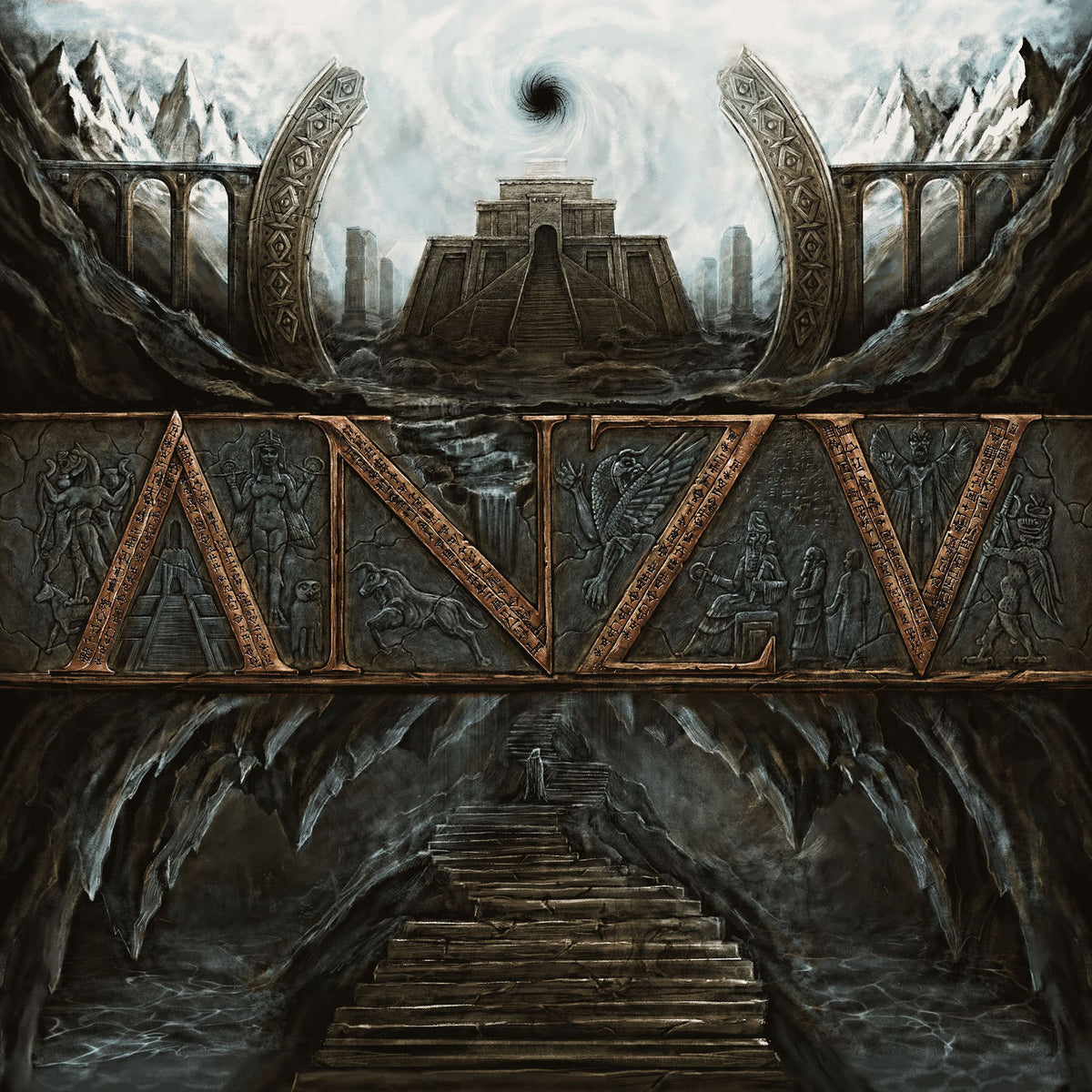 ANZV – KUR vinyl record cover