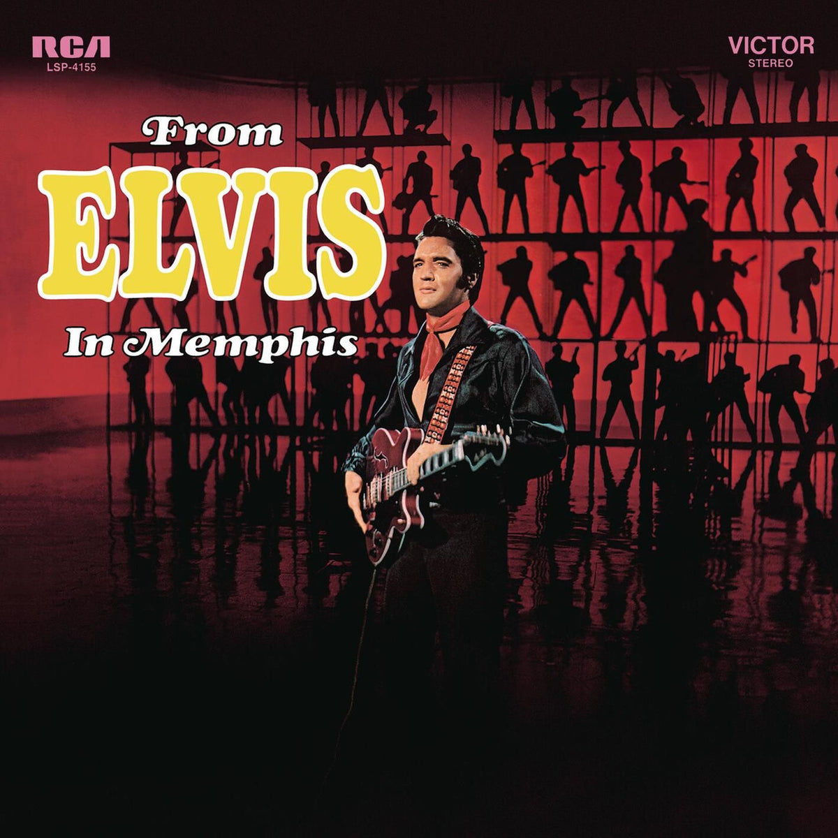 Elvis Presley – From Elvis In Memphis (Red And Black Marble Vinyl) vinyl record cover
