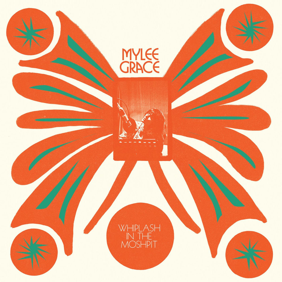 Mylee Grace – Whiplash in the Moshpit vinyl cover