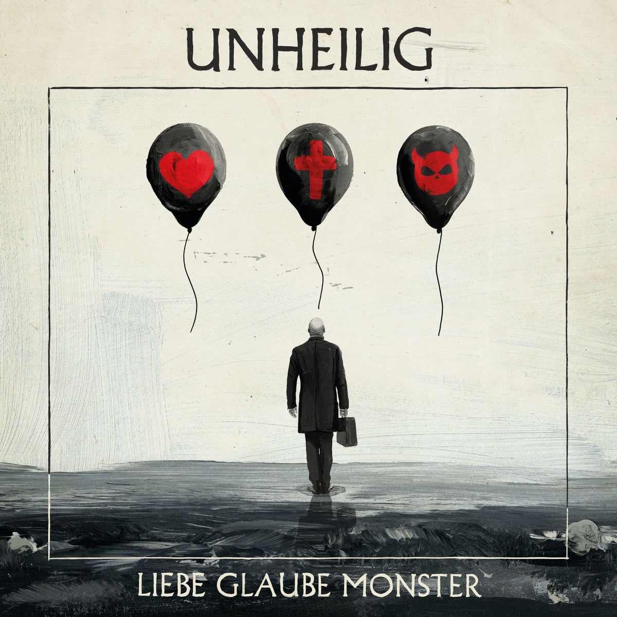 Unheilig – Liebe Glaube Monster vinyl record cover