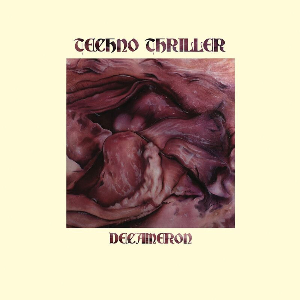 Techno Thriller – Decameron vinyl record cover