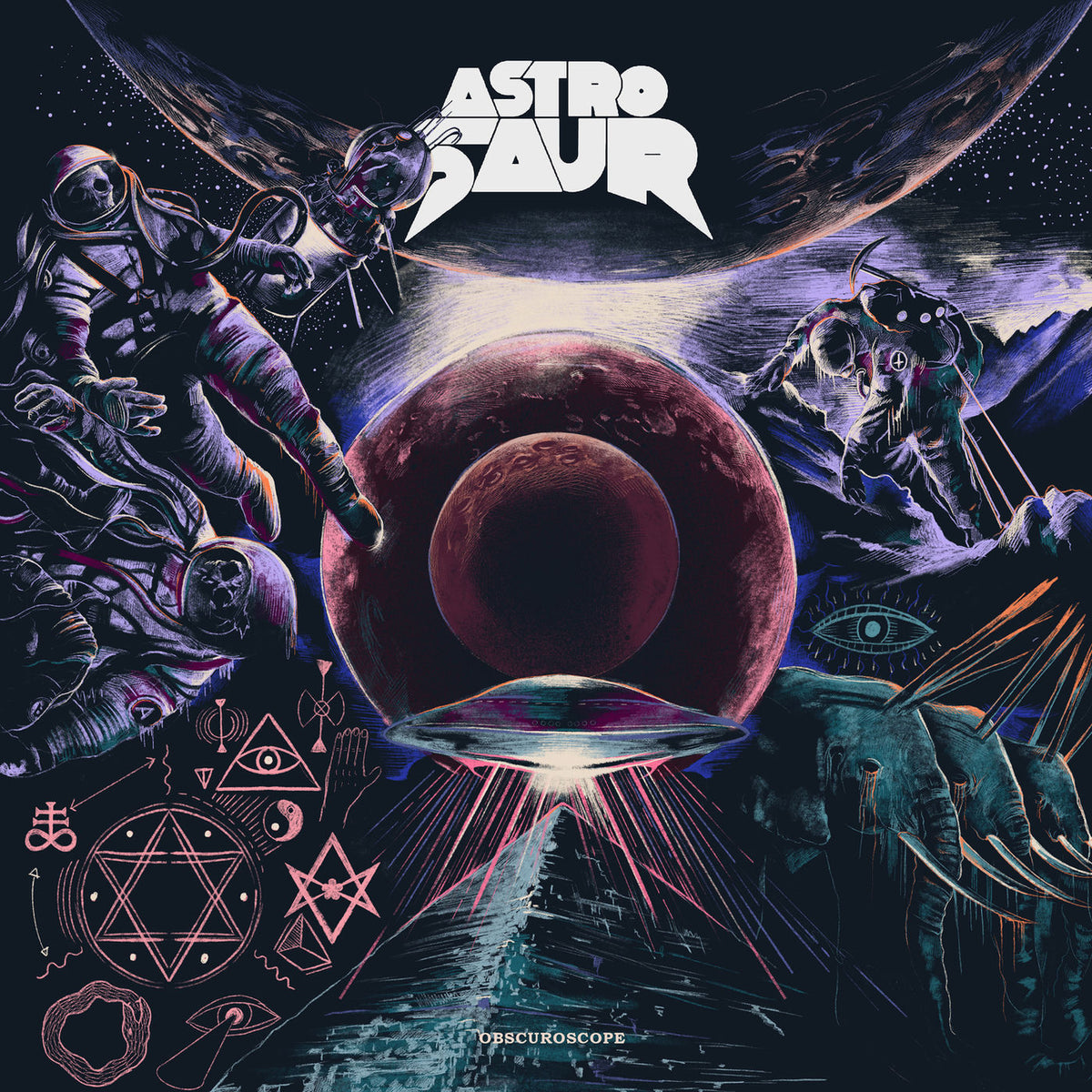Astrosaur – Obscuroscope vinyl record cover