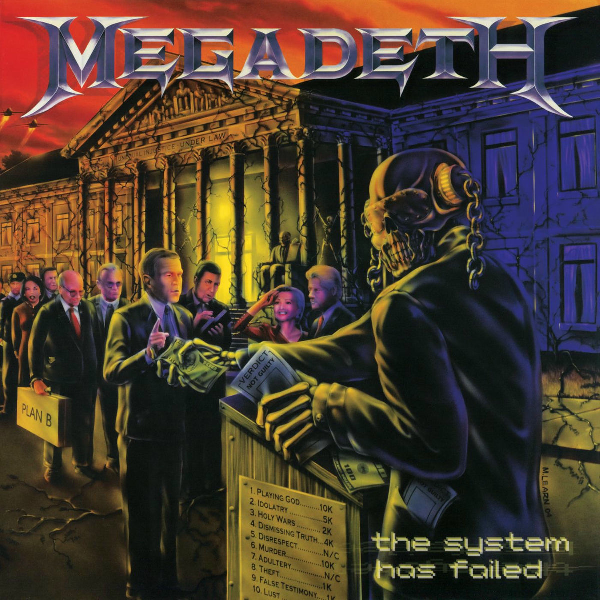Megadeth – The System Has Failed vinyl record cover