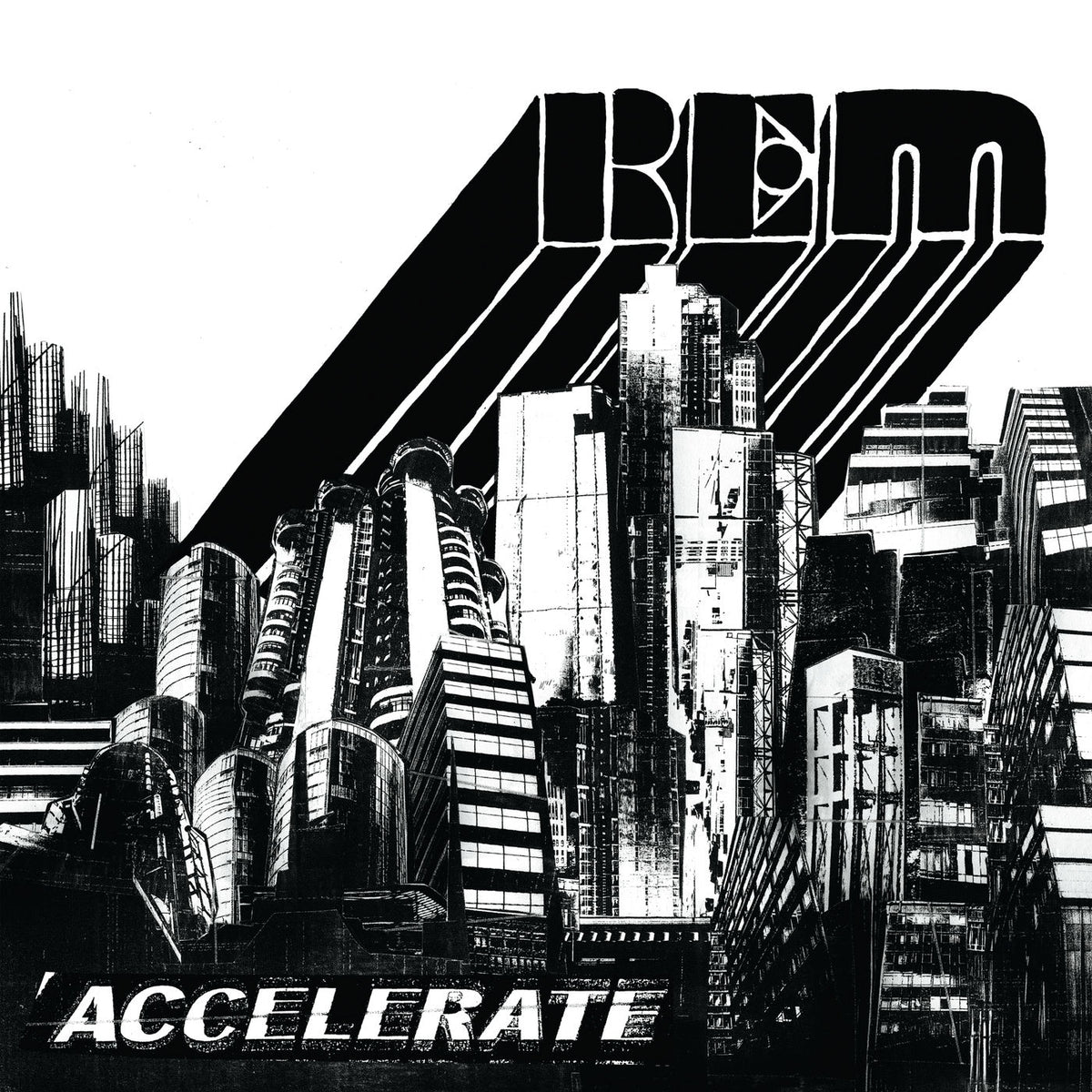 R.E.M. – Accelerate vinyl record cover