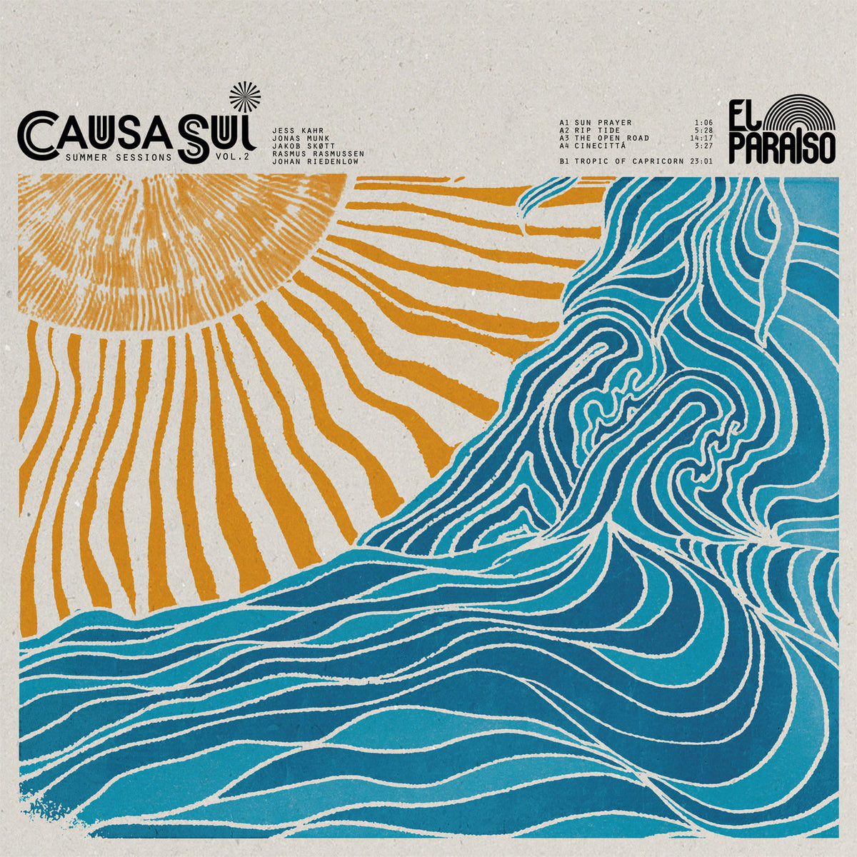 Causa Sui – Summer Sessions, Vol. 2 vinyl cover
