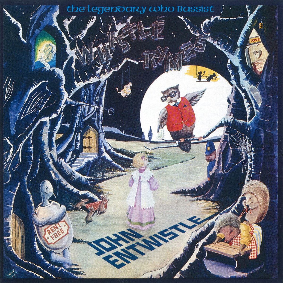 John Entwistle – Whistle Rymes vinyl record cover