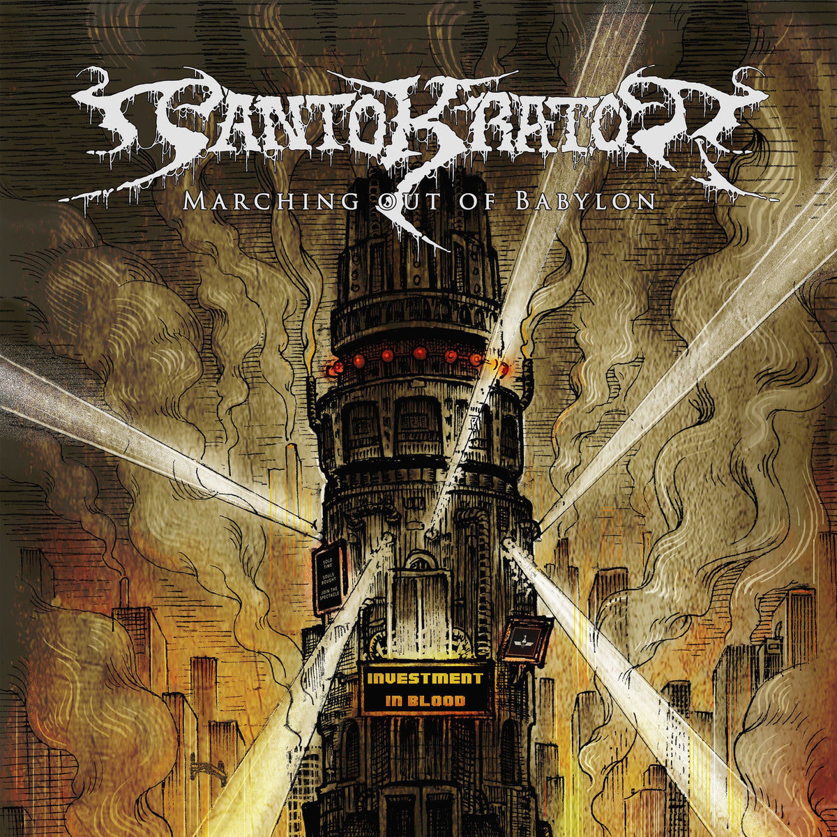 Pantokrator – Marching Out Of Babylon vinyl record cover