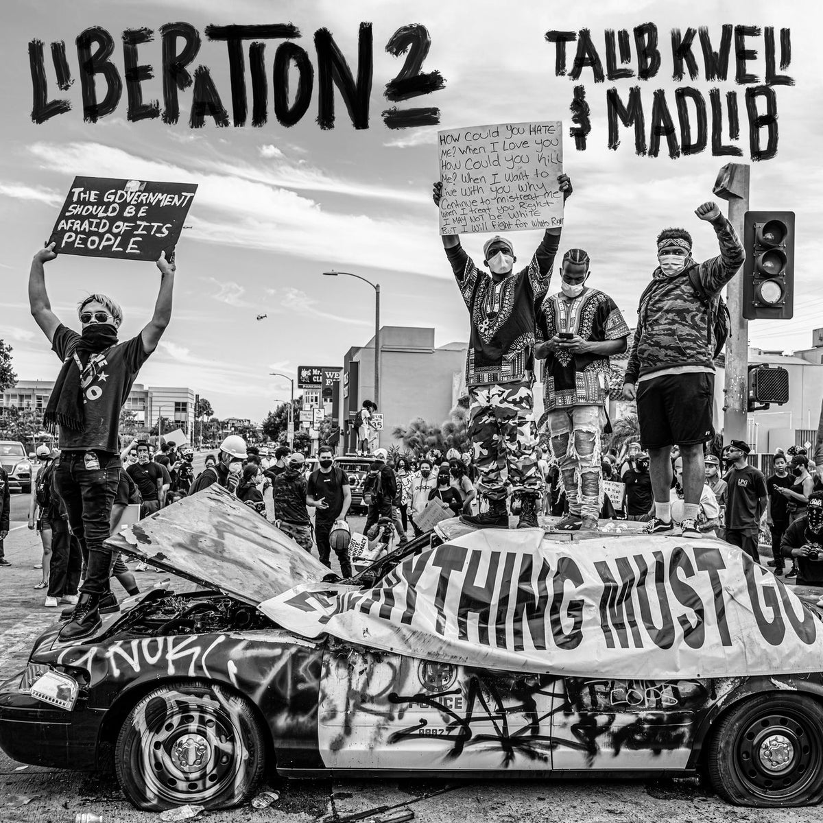 Talib Kweli – Liberation 2 vinyl cover