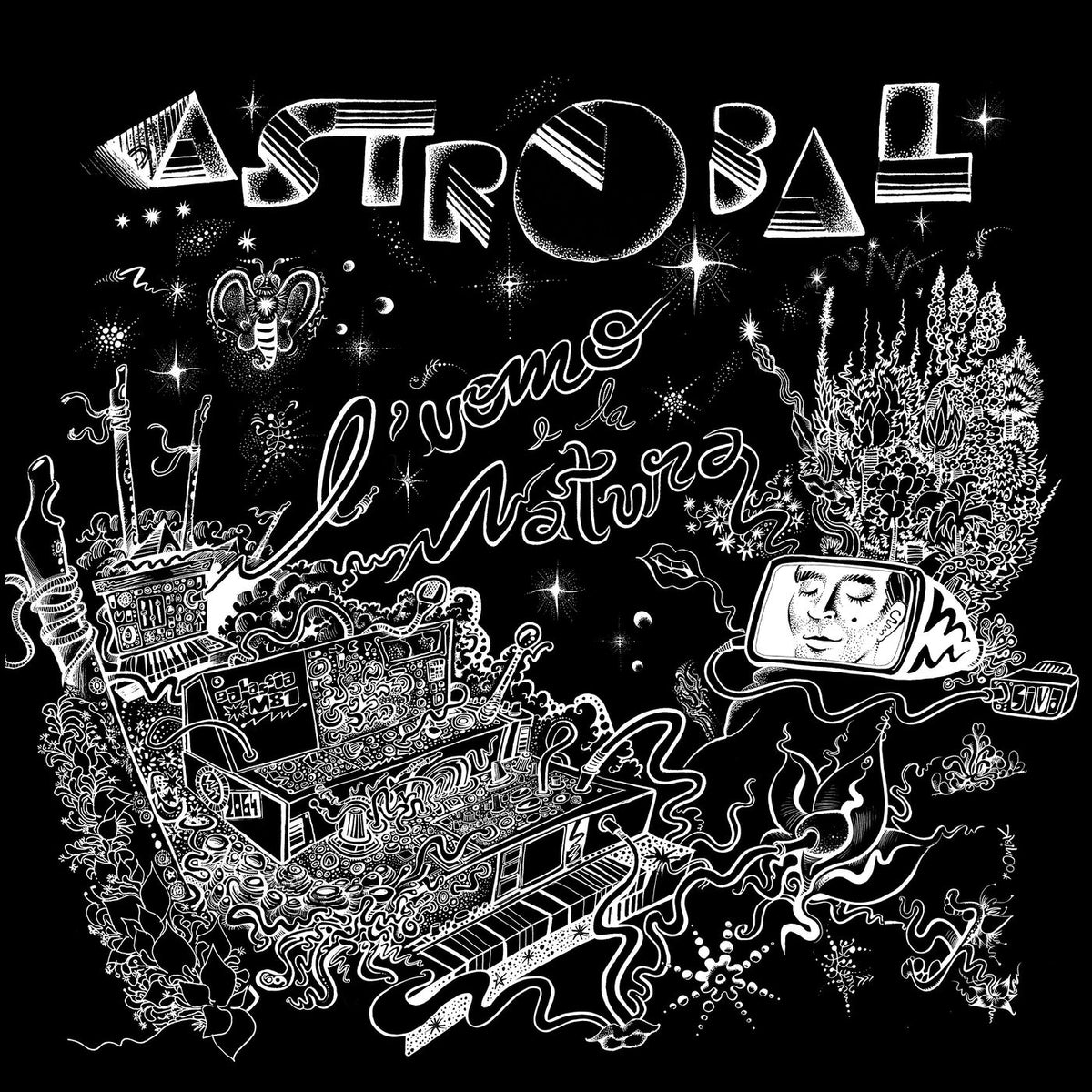 Astrobal – L'Uomo E La Natura vinyl record cover