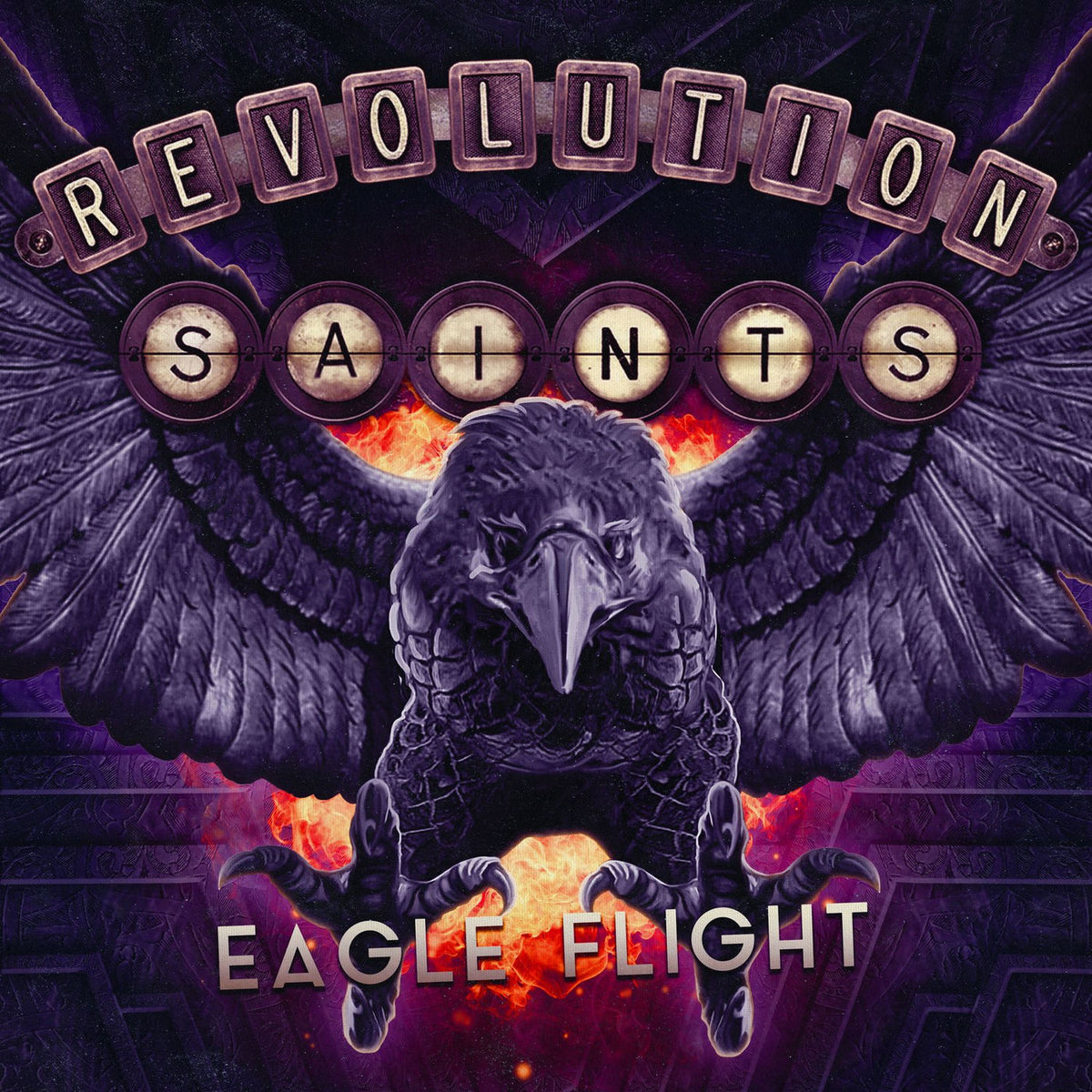 Revolution Saints – Eagle Flight vinyl record cover