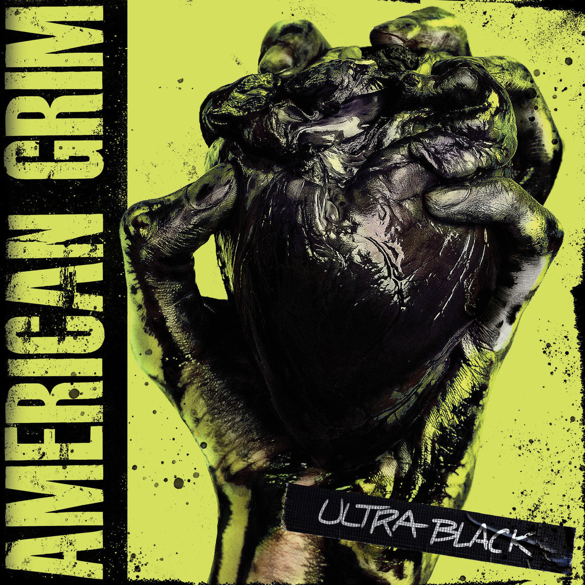 American Grim – Ultra Black vinyl record cover