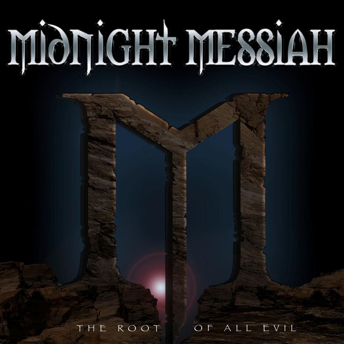 Midnight Messiah – The Root of All Evil vinyl record cover