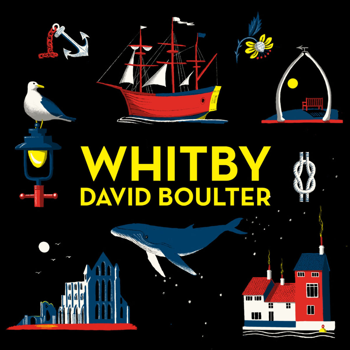 David Boulter – Whitby (Transparent Yellow Vinyl) vinyl record cover
