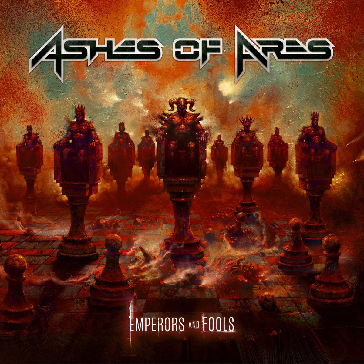 Ashes Of Ares – Emperors And.. -Coloured- vinyl record cover