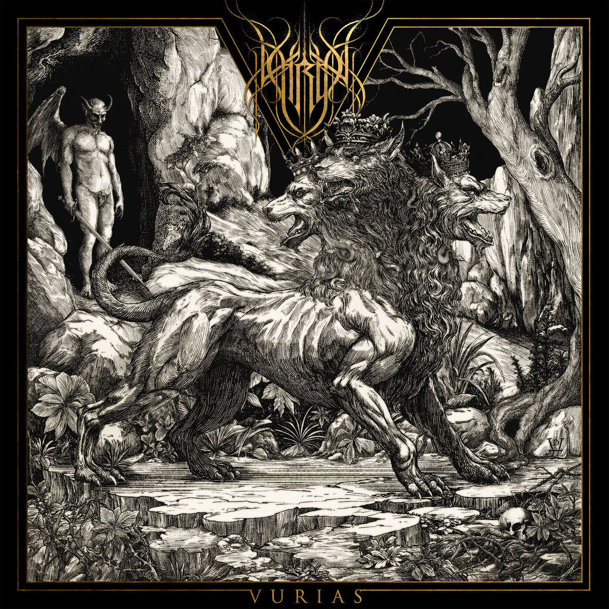 Thron – Vurias vinyl record cover