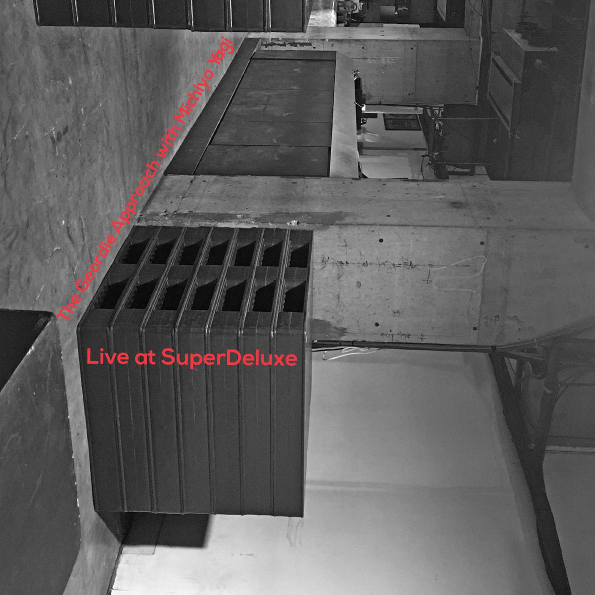 The Geordie Approach – Live at SuperDeluxe vinyl cover