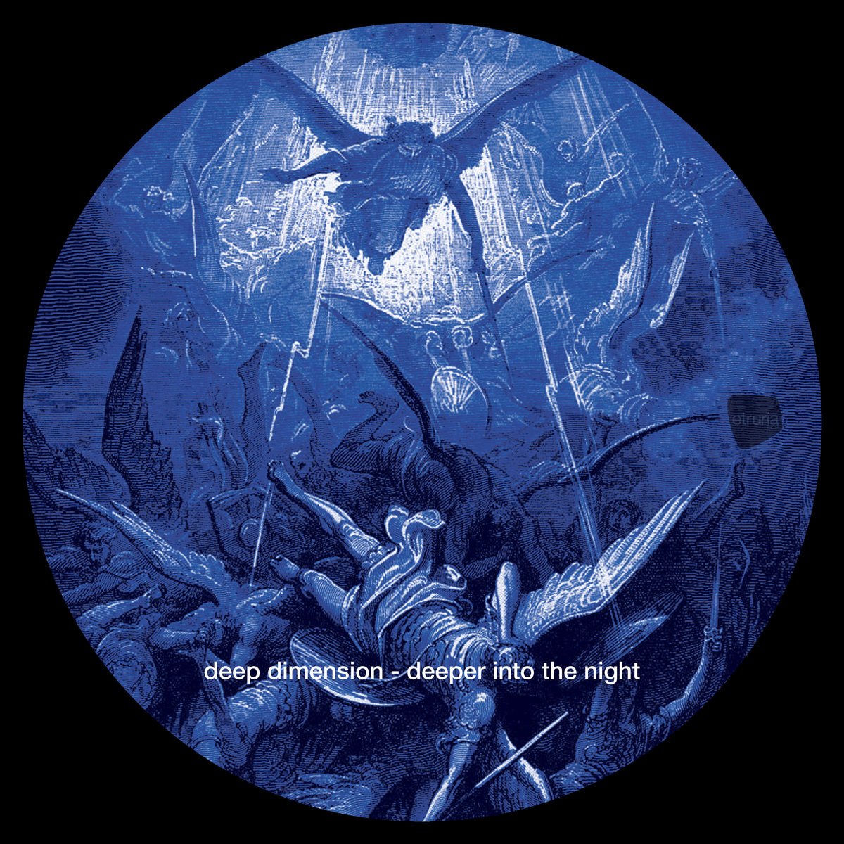 Deep Dimension – Deeper Into The Night vinyl cover