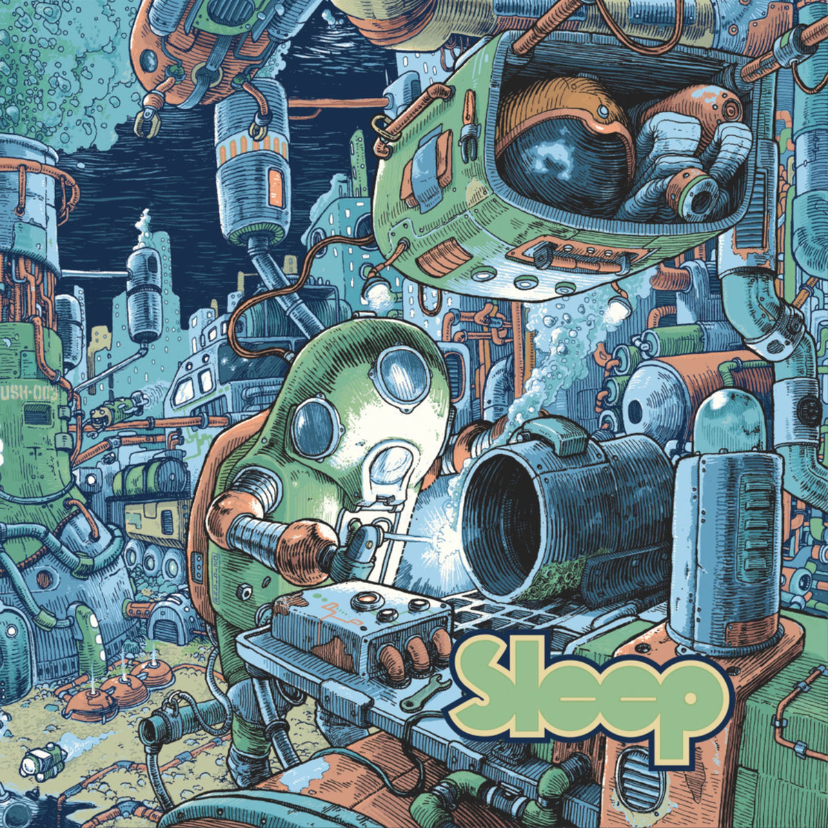 Sleep – Leagues Beneath vinyl cover