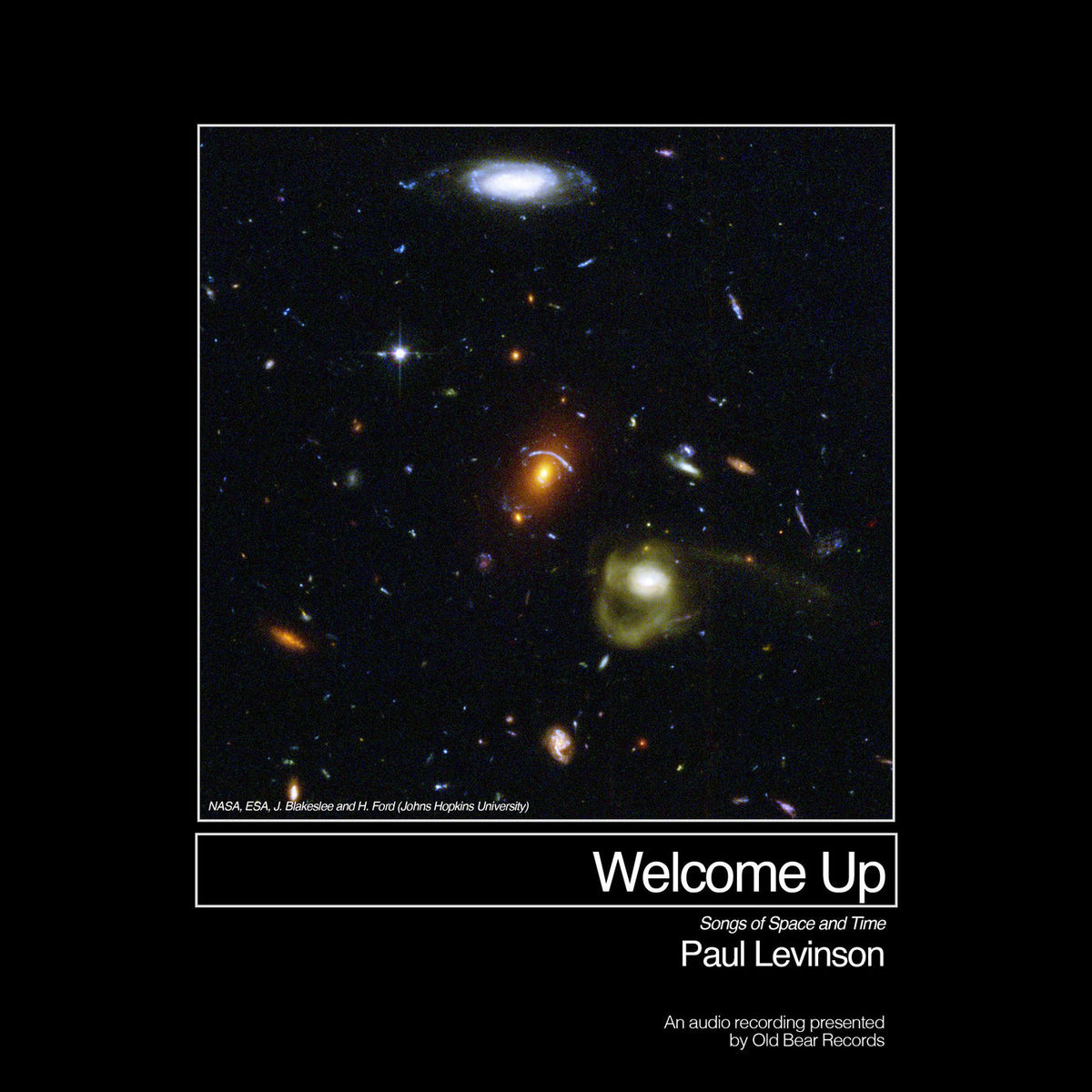 Paul Levinson – Welcome Up (Songs of Space and Time) vinyl cover
