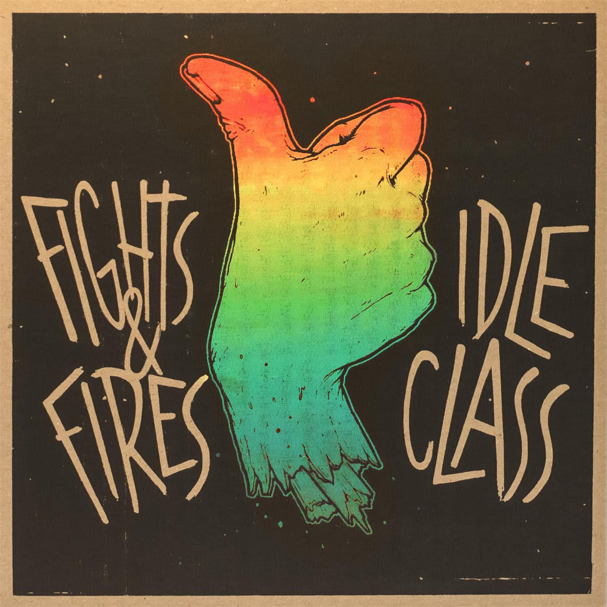 Idle Class – Idle Class / Fights And Fires vinyl cover