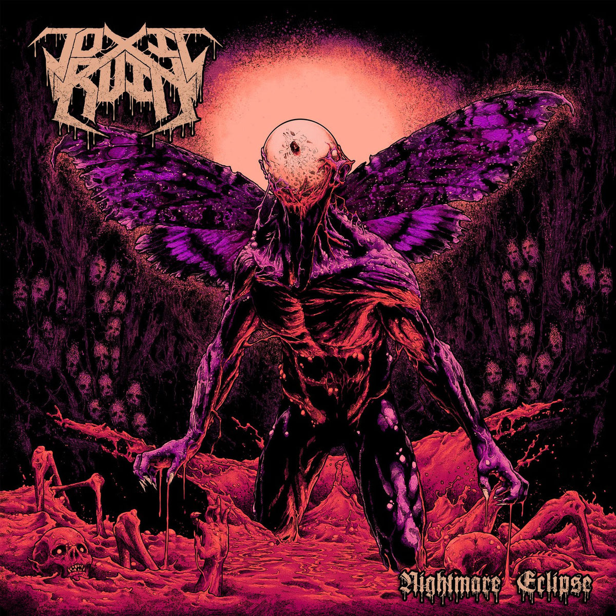 Toxic Ruin – Nightmare Eclipse vinyl record cover