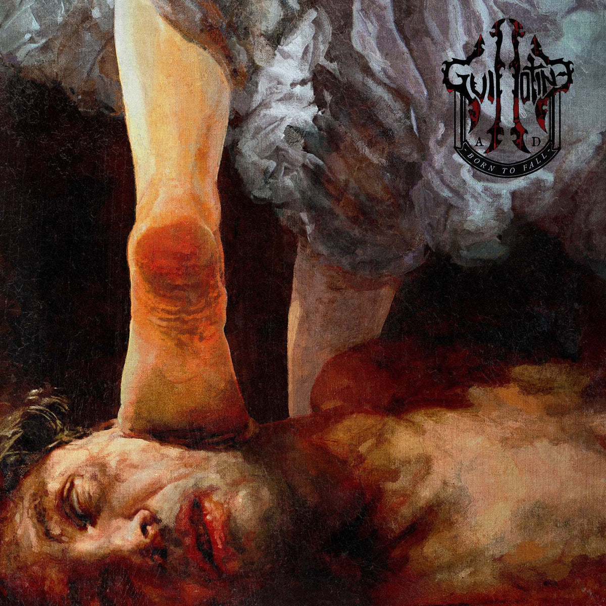 Guillotine A.D. – Born To Fall vinyl record cover