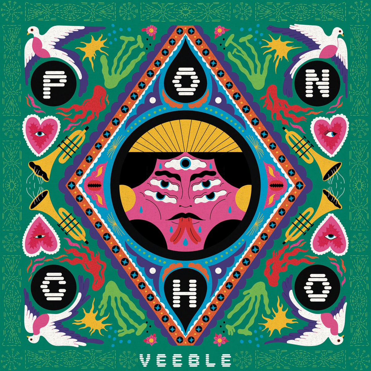 Veeble – Poncho vinyl record cover