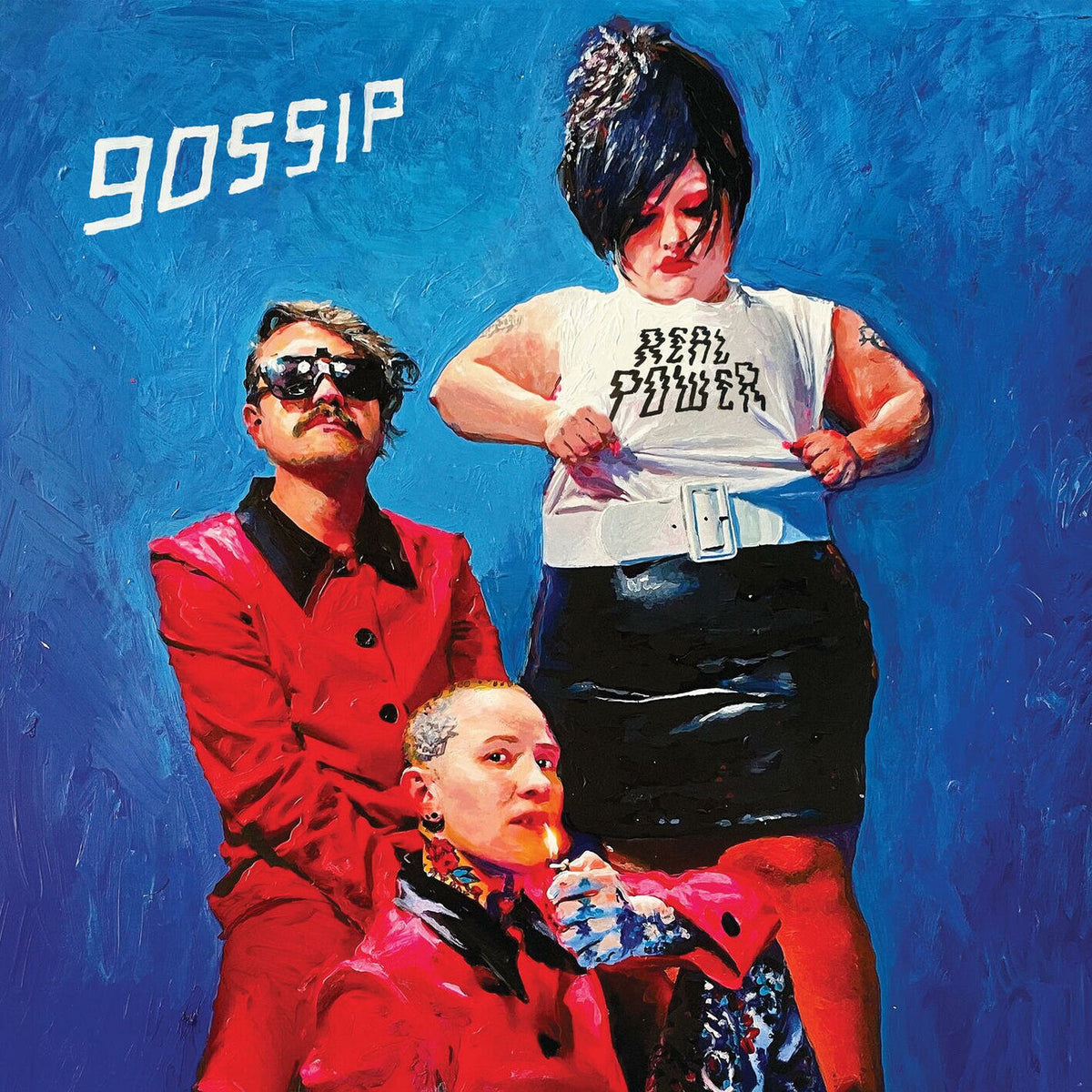 Gossip – Real Power vinyl record cover