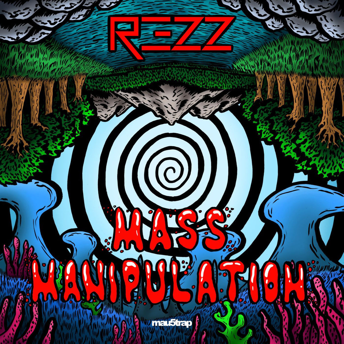 Rezz – Mass Manipulation vinyl record cover
