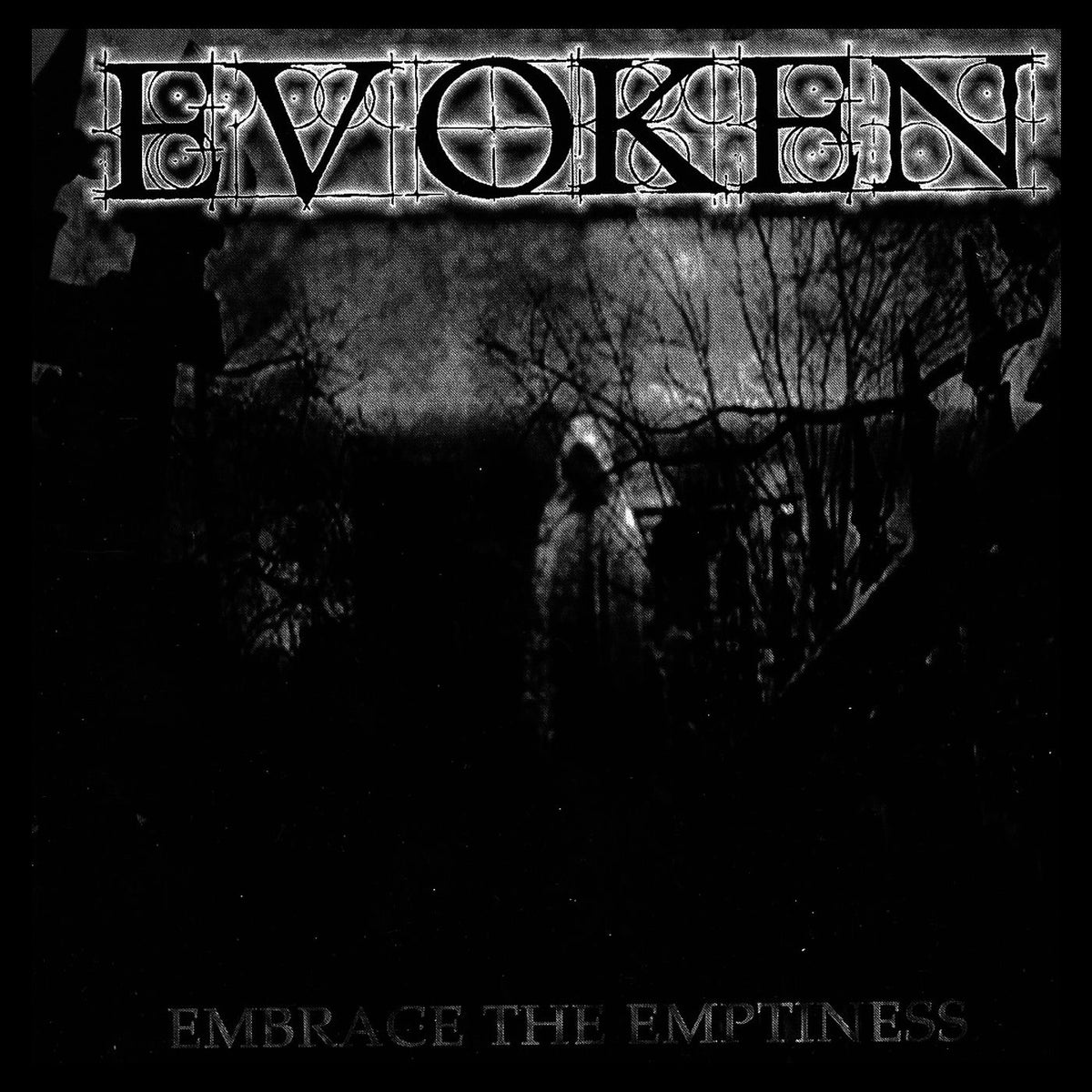 Evoken – Embrace The Emptiness (BLACK) (2LP) vinyl record cover