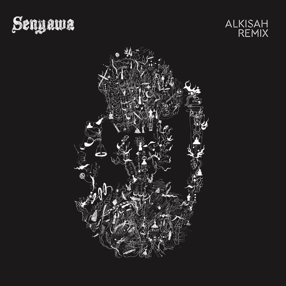 Senyawa – Alkisah Remix vinyl record cover