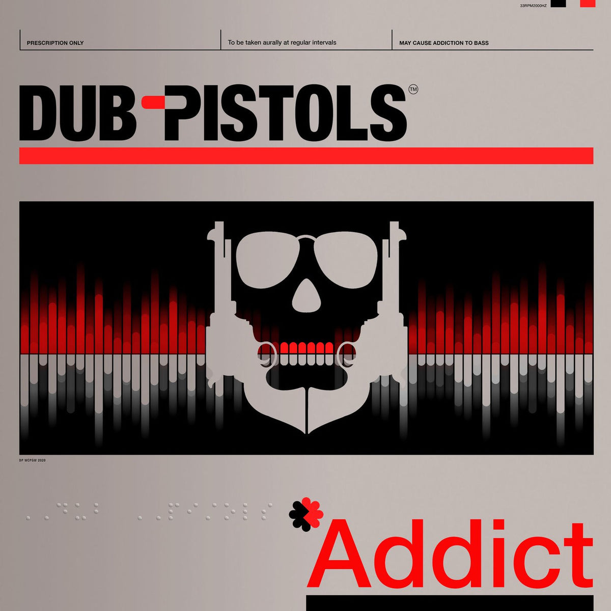Dub Pistols – Addict vinyl record cover