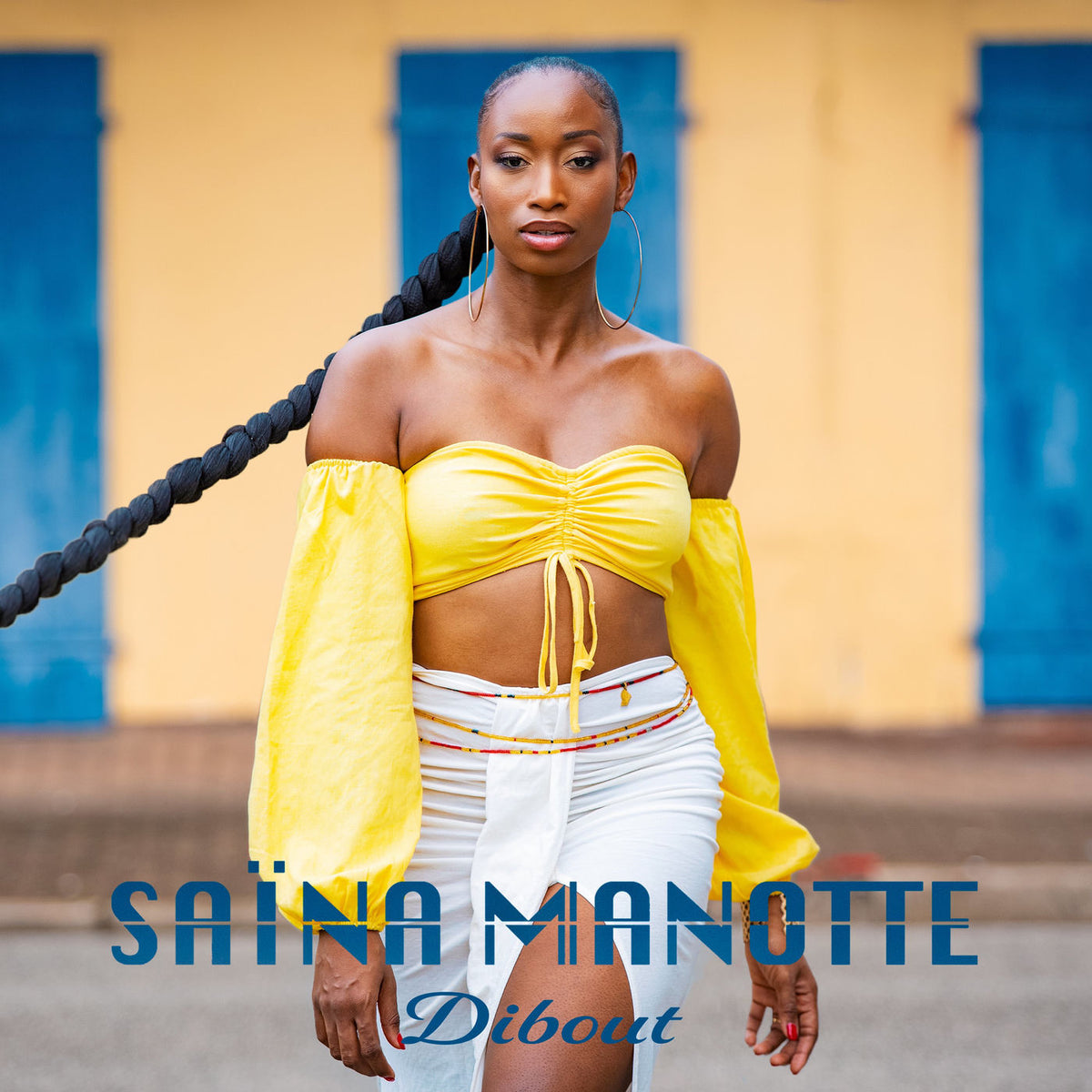 Saina Manotte – Dibout vinyl record cover