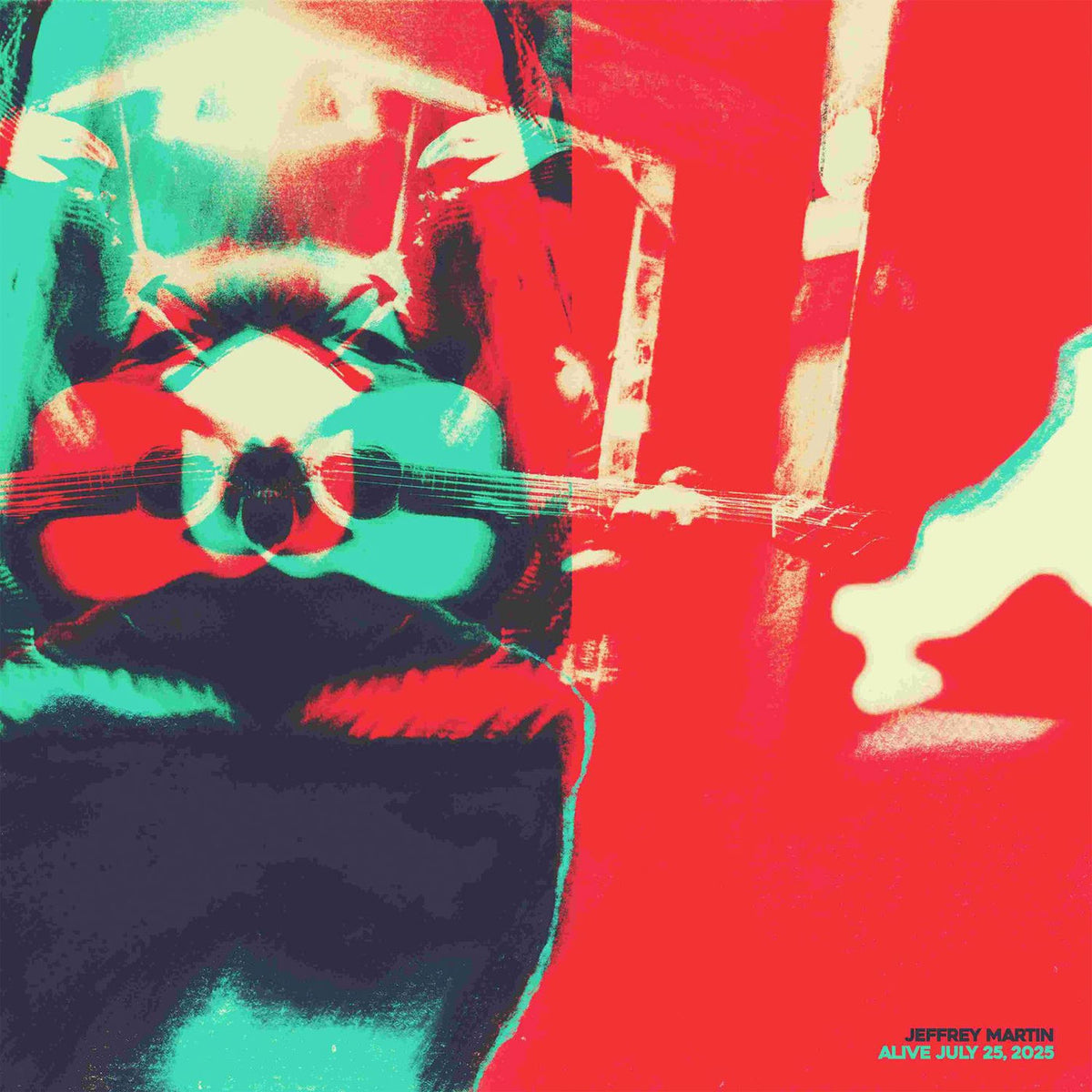 Jeffrey Martin – Alive July 25, 2025 vinyl record cover