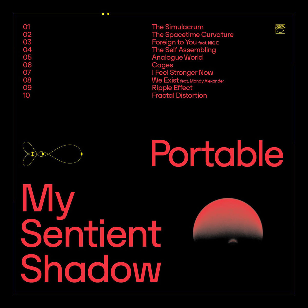 Portable – My Sentient Shadow vinyl record cover