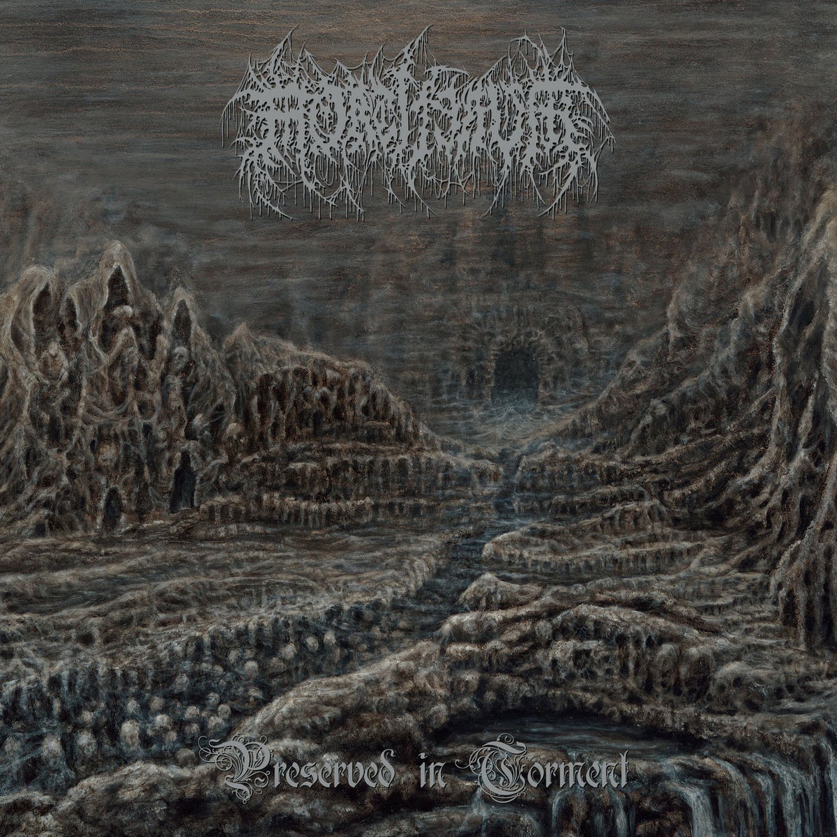 Mortiferum – Preserved In Torment vinyl record cover