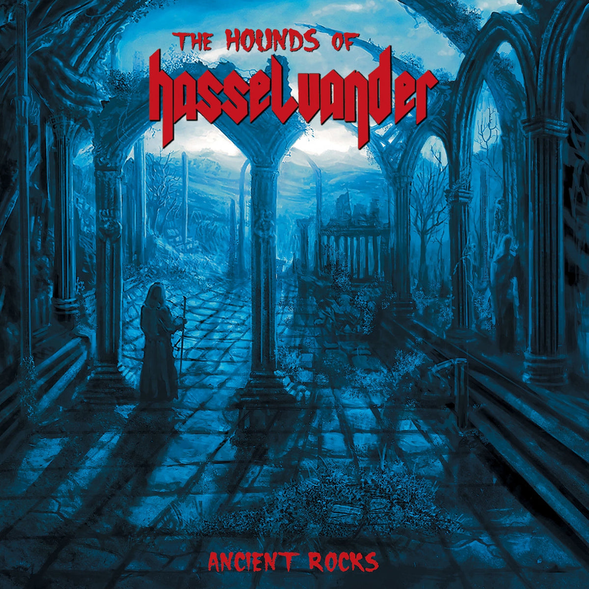 Hounds Of Hasselvander – Ancient Rocks vinyl record cover