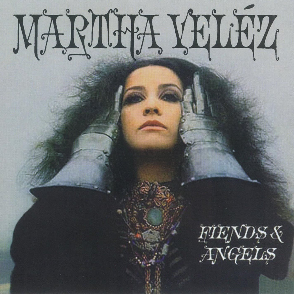 Martha Velez – Fiends & Angles (Ice Blue Vinyl) vinyl record cover