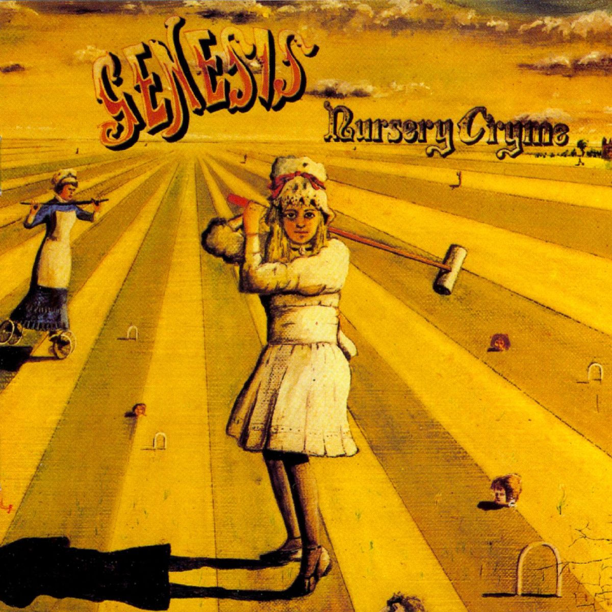 Genesis – Nursery Cryme (Atlantic 75 Series) vinyl record cover