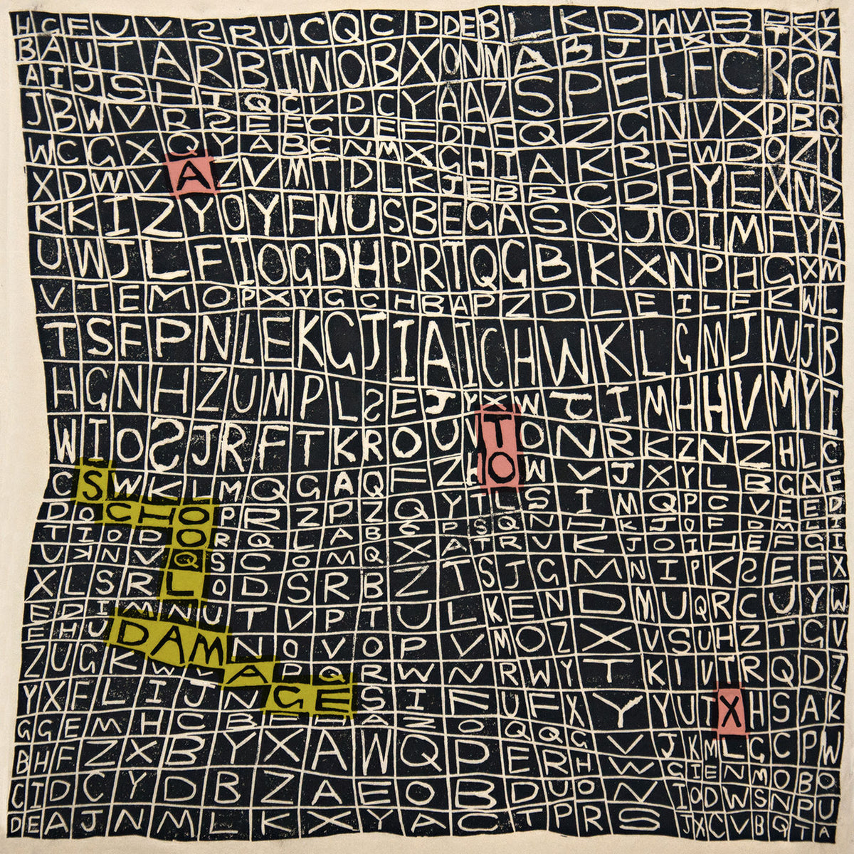School Damage – A to X vinyl record cover