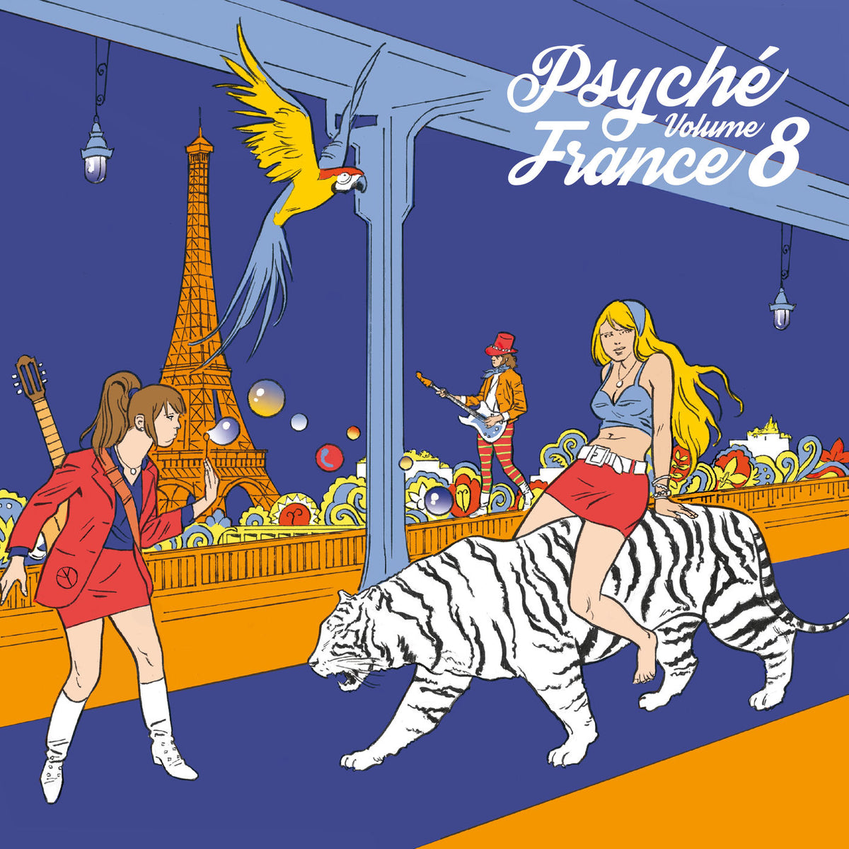 Various Artists – Psyche France Vol. 8. (Rsd 2023) vinyl record cover