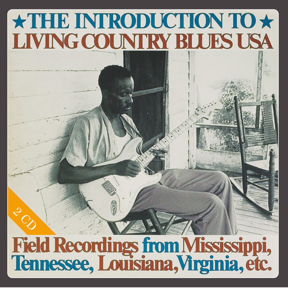 Various Artists – Introduction To Living Country Blues Usa vinyl record cover
