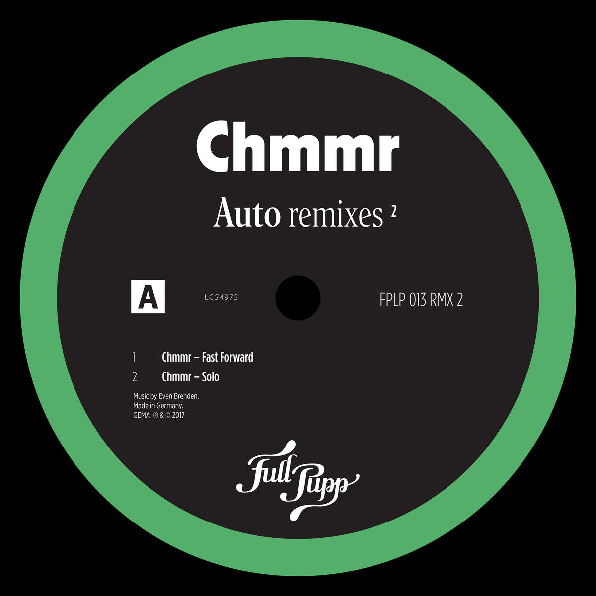 Chmmr – Auto Remixes Pt. 2 vinyl cover