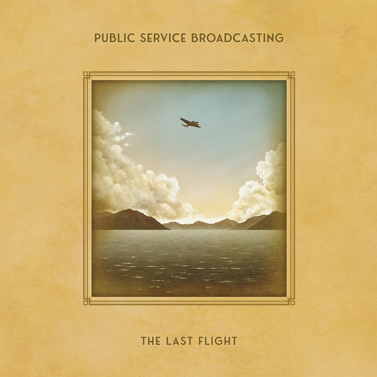 Public Service Broadcasting – The Last Flight (Clear Vinyl) (Indies Exclusive) vinyl record cover