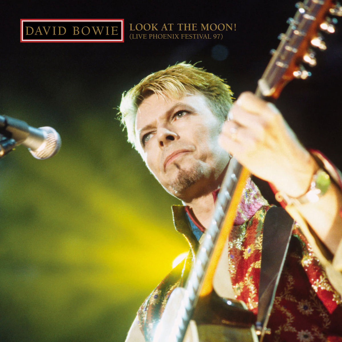David Bowie – Look at the Moon! (Live Phoenix Festival 97) vinyl record cover
